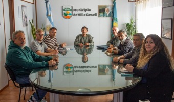 REUNI�N DE TRABAJO DEL INTENDENTE INTERINO CON FUNCIONARIOS MUNICIPALES